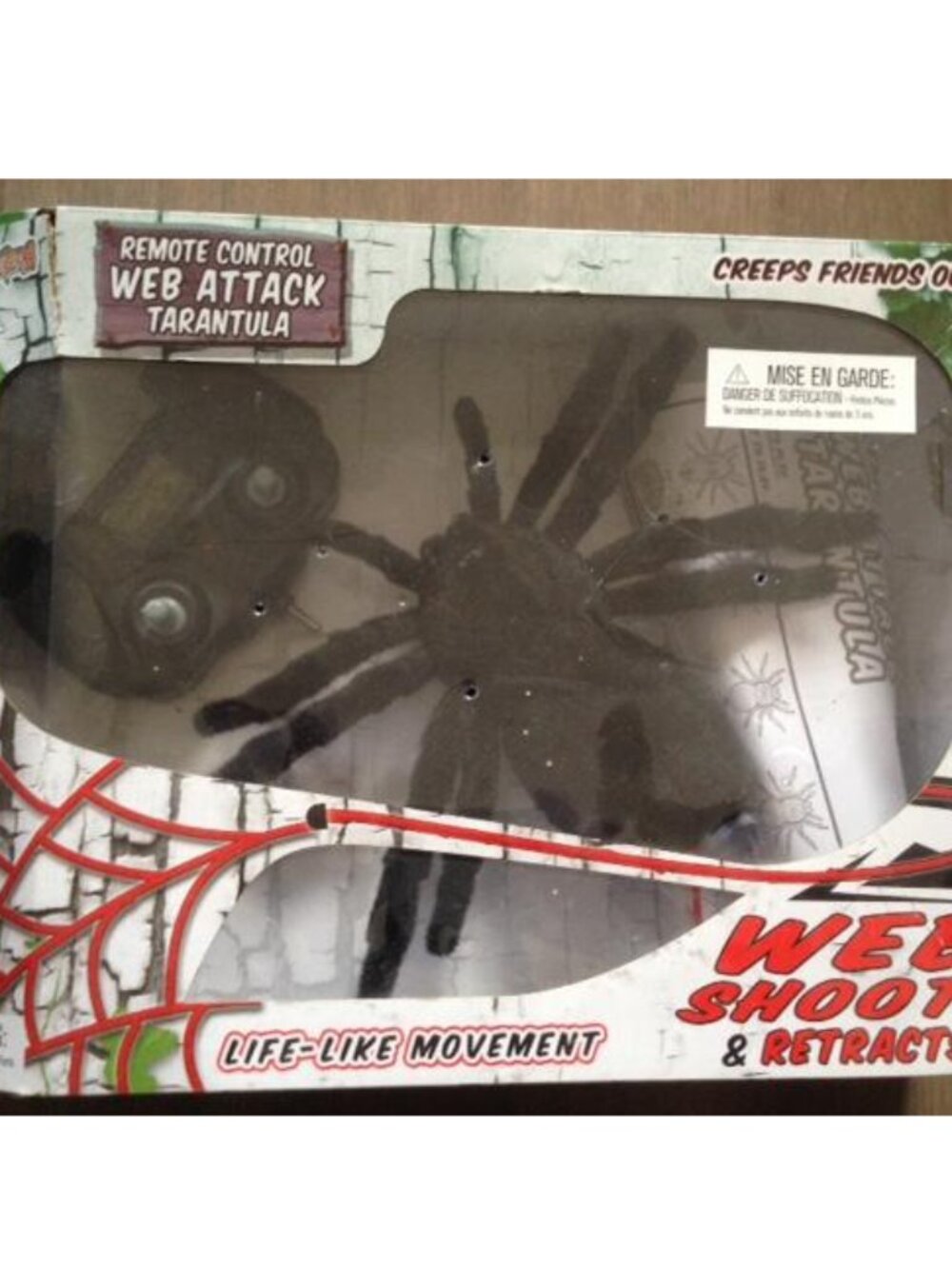 Fantasma Toys, Inc Web Attack Tarantula with Web Shooting String